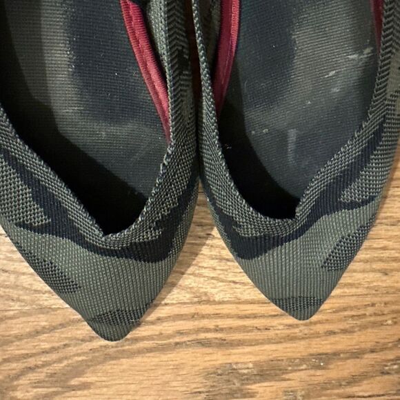 Seven7 Camo Knit Flats Size 8 - Picture 6 of 10